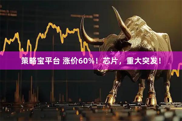 策略宝平台 涨价60%!芯片,重大突发!